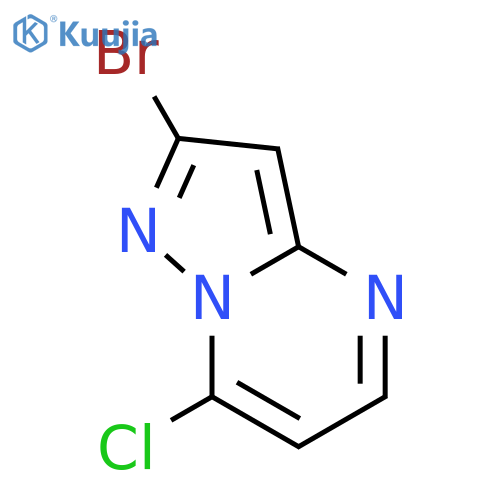 2-Bromo-7-chloropyrazolo[1,5-a]pyrimidine structure