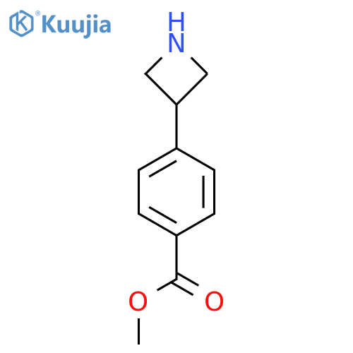 methyl 4-(azetidin-3-yl)benzoate structure
