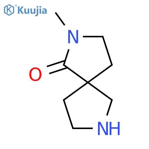 2-methyl-2,7-diazaspiro4.4nonan-1-one structure