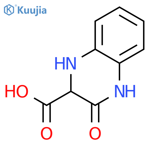 3-oxo-1,2,3,4-tetrahydroquinoxaline-2-carboxylic acid structure