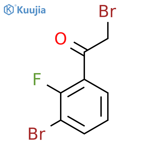 3-Bromo-2-fluorophenacyl Bromide structure
