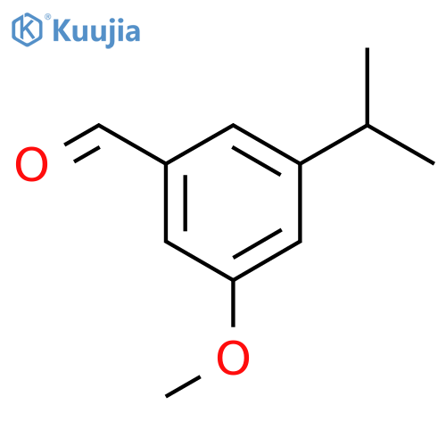 3-isopropyl-5-methoxybenzaldehyde structure