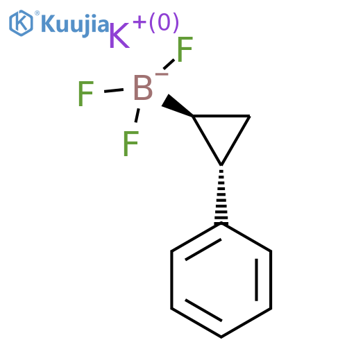 potassium trifluoro(1S,2S)-2-phenylcyclopropylboranuide structure