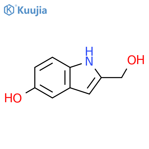 2-(hydroxymethyl)-1H-indol-5-ol structure