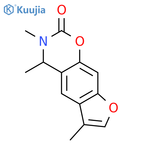 7H-Furo[2,3-b]pyrano[3,2-e]pyridin-7-one,3,5,6-trimethyl- structure