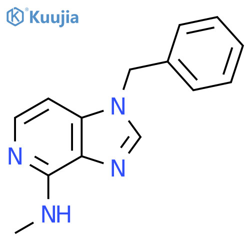 1-benzyl-N-methylimidazo[4,5-c]pyridin-4-amine structure