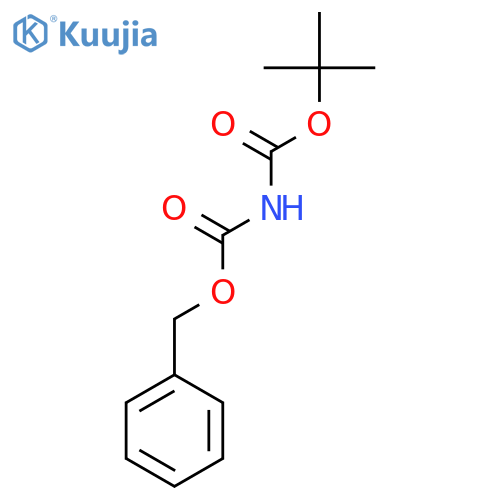 Benzyl tert-butyl imidodicarbonate structure