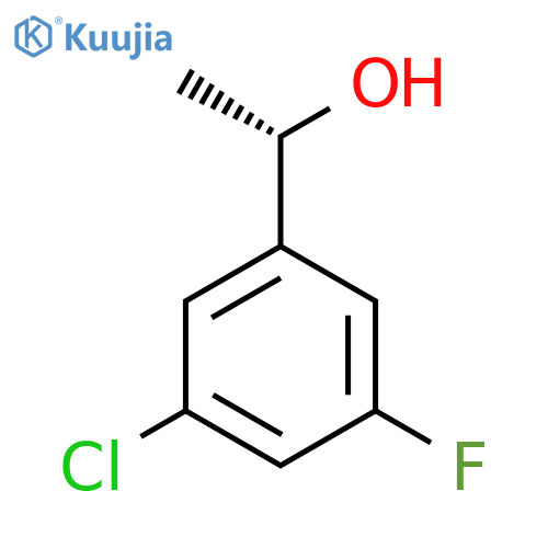 (1S)-1-(3-chloro-5-fluorophenyl)ethan-1-ol structure