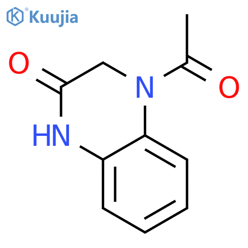 4-acetyl-1,2,3,4-tetrahydroquinoxalin-2-one structure