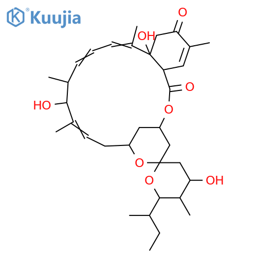 6,8a-Seco-6,8a-deoxyavermectin A1a aglycone; 22,23-Dihydro, 23S-hydroxy, O-de-Me, 5-ketone structure