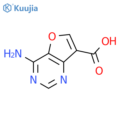 4-Aminofuro[3,2-d]pyrimidine-7-carboxylic acid structure