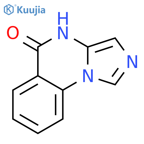 4H,5H-imidazo1,5-aquinazolin-5-one structure