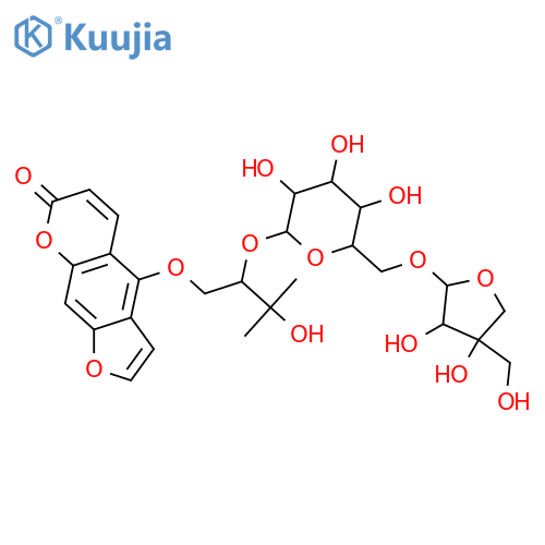 Aviprin; (R)-form, 2'-O-[β-D-Apiofuranosyl-(1→6)-β-D-glucopyranoside] structure