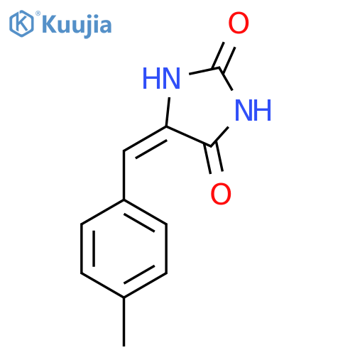 5-(4-Methylbenzylidene)imidazolidine-2,4-dione structure