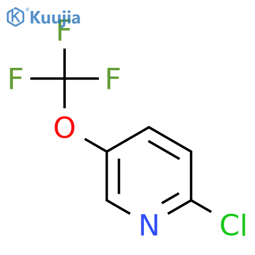 2-Chloro-5-(trifluoromethoxy)pyridine structure
