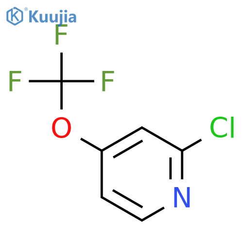 2-Chloro-4-(trifluoromethoxy)pyridine structure