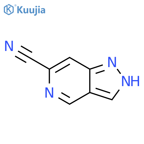 1H-pyrazolo[4,3-c]pyridine-6-carbonitrile structure