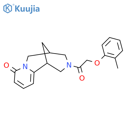 11-2-(2-methylphenoxy)acetyl-7,11-diazatricyclo7.3.1.0^{2,7}trideca-2,4-dien-6-one structure
