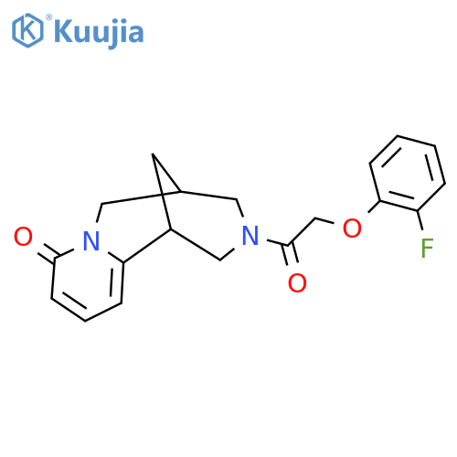 11-2-(2-fluorophenoxy)acetyl-7,11-diazatricyclo7.3.1.0^{2,7}trideca-2,4-dien-6-one structure