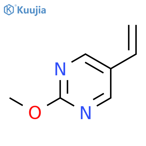 Pyrimidine,5-ethenyl-2-methoxy- structure