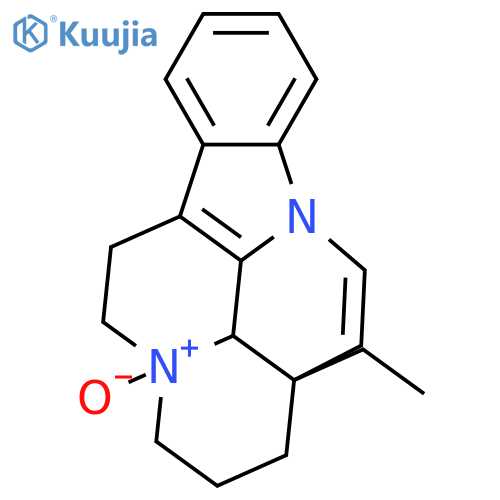 Eburnamenine; (-)-form, N4-Oxide structure