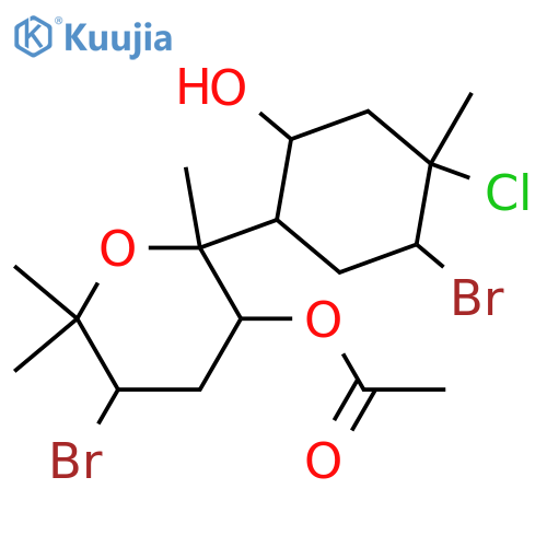 Caespitol; 5β-Hydroxy, 8-Ac structure