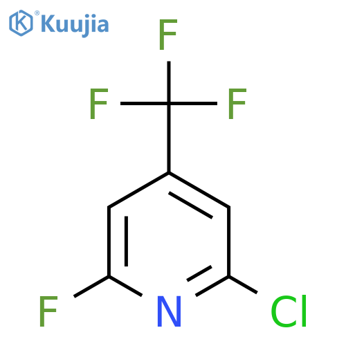 2-Chloro-6-fluoro-4-(trifluoromethyl)pyridine structure
