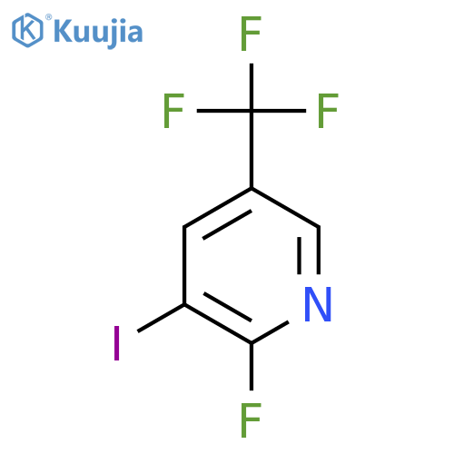 2-Fluoro-3-iodo-5-(trifluoromethyl)pyridine structure