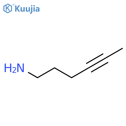 1-amino-4-hexyne structure