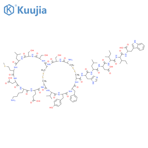 Endothelin 1 (swine),big (9CI) structure