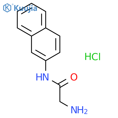 Glycine β-Naphthylamide Hydrochloride structure