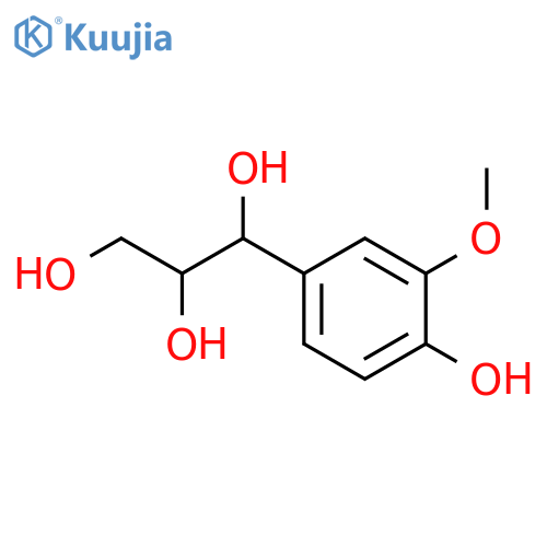 1,2,3-Propanetriol,1-(4-hydroxy-3-methoxyphenyl)- structure