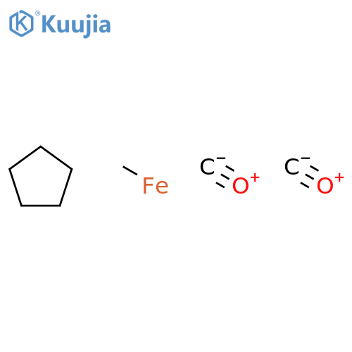 Iron, dicarbonyl(h5-2,4-cyclopentadien-1-yl)methyl- structure