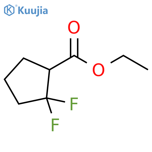 Ethyl 2,2-Difluorocyclopentanecarboxylate structure