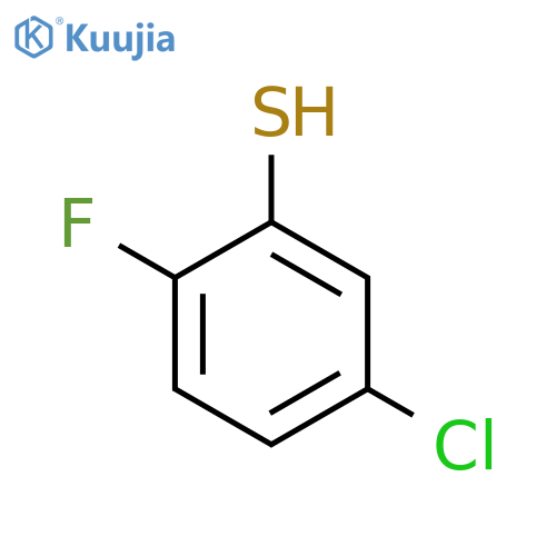 5-Chloro-2-fluorobenzene-1-thiol structure