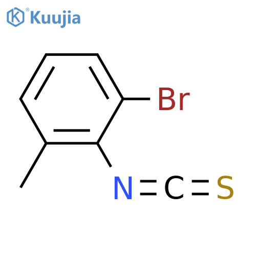 2-Bromo-6-methylphenylisothiocyanate structure