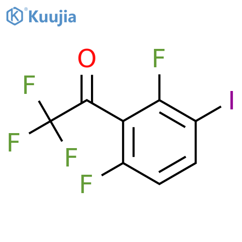 3-Iodo-2',6',2,2,2-pentafluoroacetophenone structure