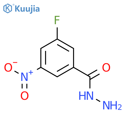 3-Fluoro-5-nitrobenzohydrazide structure