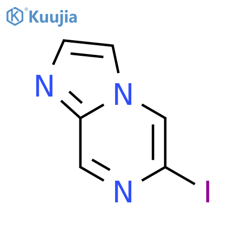 6-Iodoimidazo[1,2-a]pyrazine structure