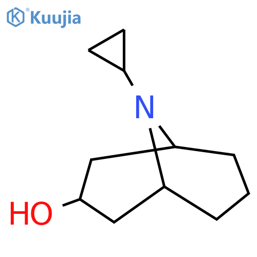 9-cyclopropyl-9-azabicyclo3.3.1nonan-3-ol structure