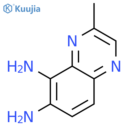 5,6-Quinoxalinediamine,3-methyl- structure
