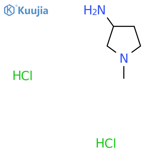 1-methylpyrrolidin-3-amine dihydrochloride structure