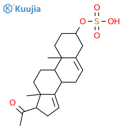 Pregna-5,14-diene-3,20-diol; (3β,17βH,20S)-form, 20-Ketone, 3-sulfate structure