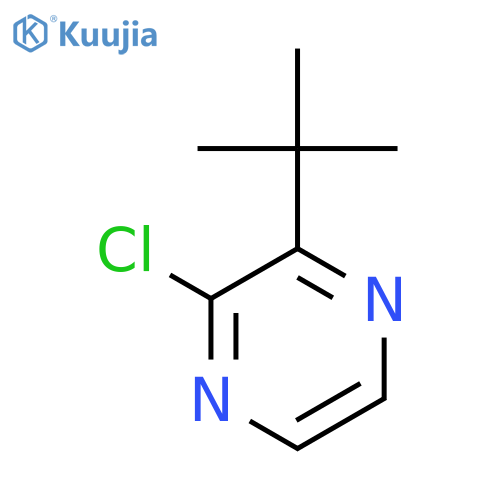 2-Tert-butyl-3-chloropyrazine structure