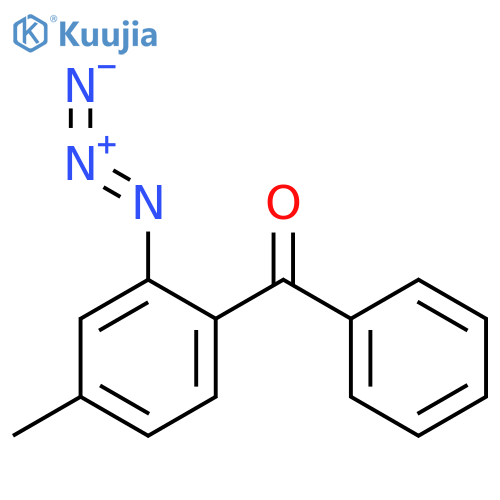 Methanone, (2-azido-4-methylphenyl)phenyl- structure