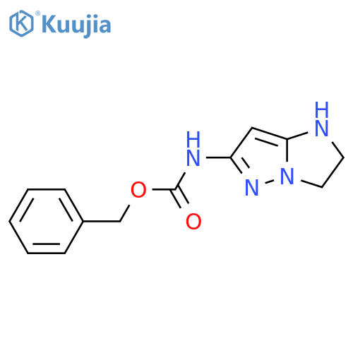 Benzyl (2,3-dihydro-1H-imidazo[1,2-B]pyrazol-6-YL)carbamate structure