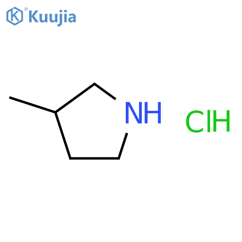 3-Methylpyrrolidine hydrochloride structure