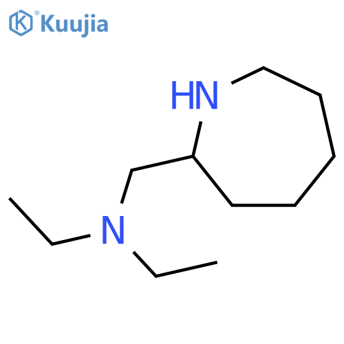 N-(2-Azepanylmethyl)-N-ethylethanamine structure