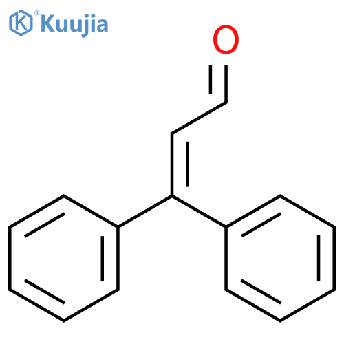 3,3-Diphenylacrylaldehyde structure