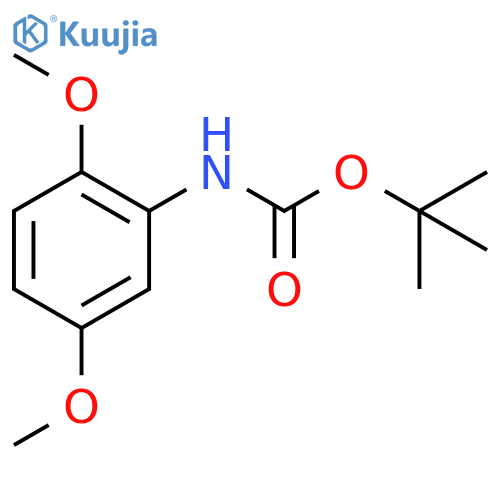 Tert-butyl (2,5-dimethoxyphenyl)carbamate structure